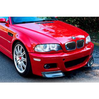 Frontbumper-flaps Flap (för M3, kolfiber) BMW 3-serie E46 1998–2006 foto 1