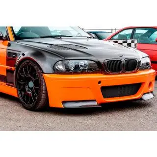 Frontbumper-flaps Flap (för M3, kolfiber) foto 2