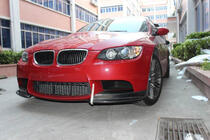 BMW 3-serie E90/E91 2005–2011 Flaps till frontstötfångare Flap (för E90 2008-2011 Base, kolfiber) foto 3