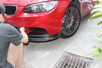 BMW 3-serie E90/E91 2005–2011 Flaps till frontstötfångare Flap (för E90 2008-2011 Base, kolfiber) foto 6