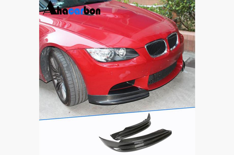 BMW 3-serie E90/E91 2005–2011 Flaps till frontstötfångare Flap (för E90 2008-2011 Base, kolfiber) Image