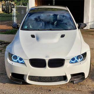 Kolfångarflaps fram i kolfiber (för M3, kolfiber) BMW 3-serien E92/E93 2006–2013 foto 2