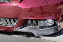 BMW 3-serie E90/E91 2005–2011 Frontstötfångarflaps (för E90 2008-2011 M-Sport, kolfiber) foto 5