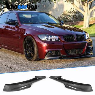 Frontstötfångarflaps (för E90 2008-2011 M-Sport, kolfiber) foto 1