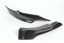 BMW 3-serien E92/E93 2006–2013 Flap-läppar till främre stötfångare (för M-Sport 2006-2009, kolfiber) foto 8