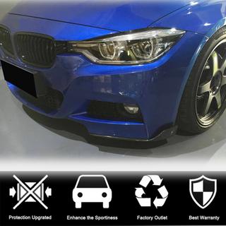 Flaps till främre stötfångare (för F30 M-Sport, kolfiber) foto 3