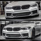 BMW 5-serien G30/G31 2017–2023 Flaps till främre stötfångarläpp Flap (för M5 F90 2017-2020, kolfiber) foto 4
