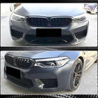 BMW 5-serien G30/G31 2017–2023 Flaps till främre stötfångarläpp Flap (för M5 F90 2017-2020, kolfiber) foto 5