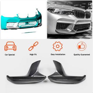 Flaps till främre stötfångarläpp Flap (för M5 F90 2017-2020, kolfiber) BMW 5-serien G30/G31 2017–2023 foto 2