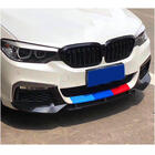 BMW 5-serien G30/G31 2017–2023 Frontstötfångarflaps Flap V1 (för M-Sport 2017-2020, kolfiber) foto 3
