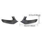 BMW 5-serien G30/G31 2017–2023 Frontstötfångarflaps Flap V1 (för M-Sport 2017-2020, kolfiber) foto 6