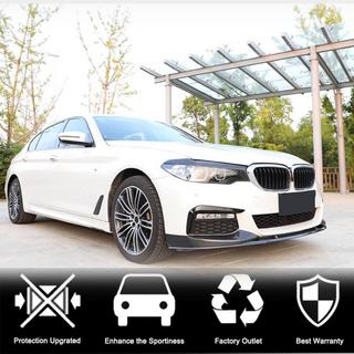 Främre stötfångarflaps Flap V2 (för M-Sport 2017-2020, kolfiber) BMW 5-serien G30/G31 2017–2023 foto 3