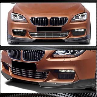 Frontspoiler-flaps till stötfångaren Flap V1 (för M-Sport, kolfiber) BMW 6-serien F12/F13/F06 2011–2018 foto 3