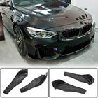 BMW 4-serie F32/F33/F36 2012–2020 Frontspoilerläpp Flap V1 (för F82/F83, kolfiber) foto 1