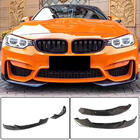 BMW 4-serie F32/F33/F36 2012–2020 Frontstötfångarflaps Flap V2 (för F82/F83, kolfiber) foto 1
