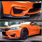 BMW 4-serie F32/F33/F36 2012–2020 Frontstötfångarflaps Flap V2 (för F82/F83, kolfiber) foto 4