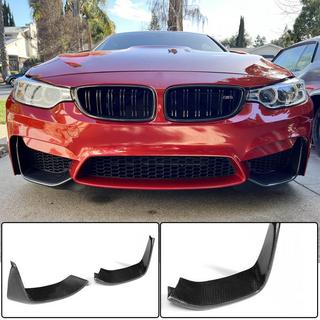 Frontsplitter-flaps Flap V3 (för F82/F83, kolfiber) BMW 4-serie F32/F33/F36 2012–2020 foto 1