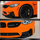 BMW 4-serie F32/F33/F36 2012–2020 Frontläpp till stötfångare Flap Carbon V5 (för F82/F83) foto 9