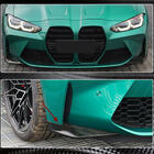 BMW 4-serien G22/23/26 2020– Frontstötfångarflaps Flap (för G82/G83, kolfiber) foto 2