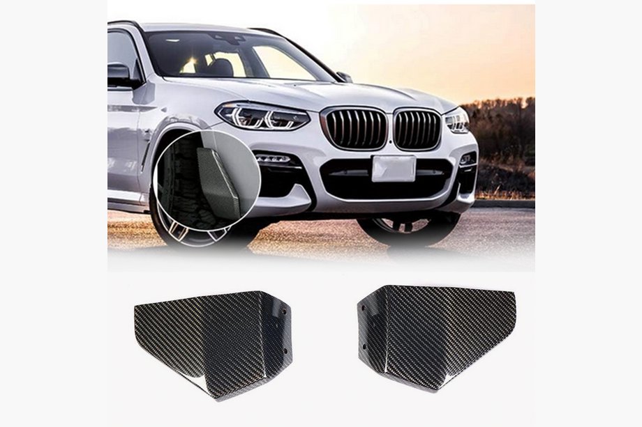 BMW X3 G01 2018– Flap-främre stötfångarflaps (för original M-Sport 2018-2021, kolfiber) Image