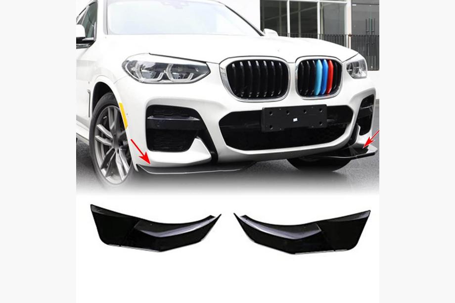 BMW X3 G01 2018– Frontspoilerläpp till stötfångare Flap ABS V2 (för original M-Sport 2018-2021) Image