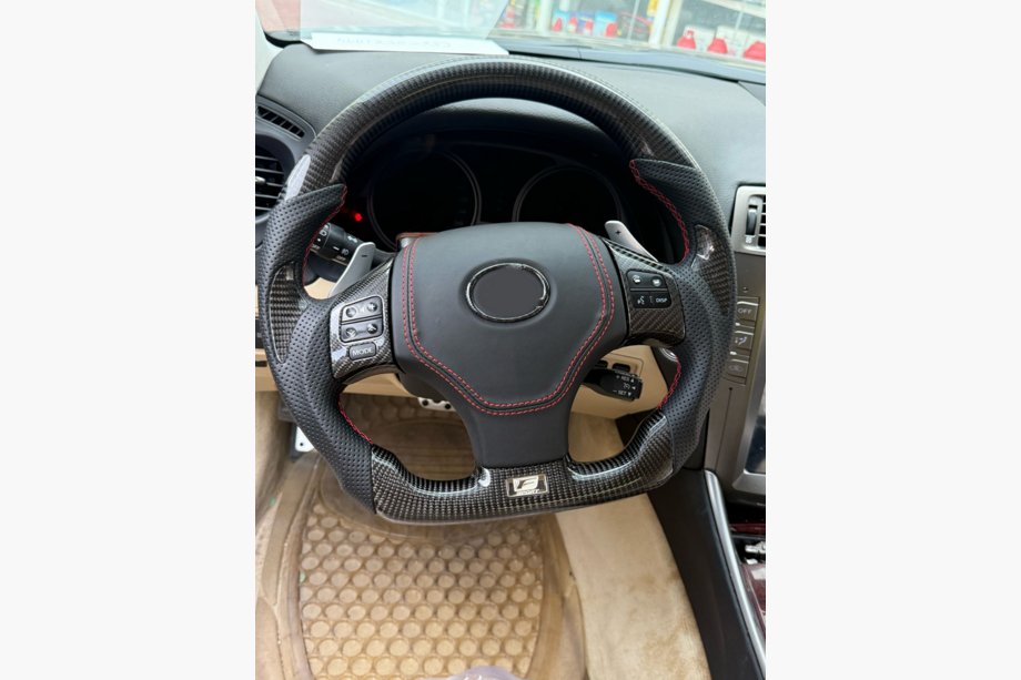Lexus GS 2011–2020 Komplett anatomisk ratt (kolfiber, design 2020) Image