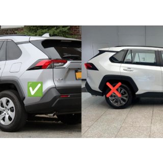 Stänkskydd Premium 2022+ (kort hjulhus, 4 st.) Toyota Rav 4 2019–2025 foto 2
