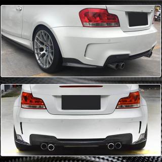 Bakre stötfångarflaps Flap (för E82 1M, kolfiber) BMW 1-serie E81/E82/E87/E88 2004–2011 foto 4