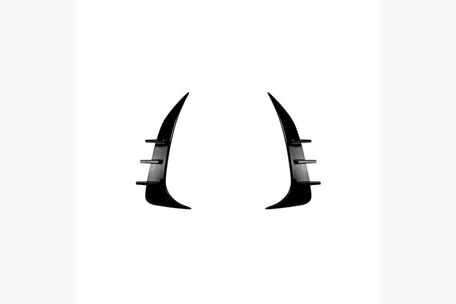 BMW 2-serie Gran Coupe F44 2020–2024 Bakre stötfångarläppar Flap ABS Foto 5