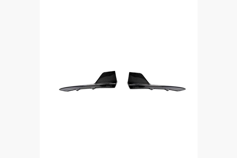 BMW 3-serien F30/F31 2012–2019 Bakre stötfångarflaps Flap (för F30 M-Sport, kolfiber) Foto 3