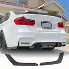 BMW 4-serie F32/F33/F36 2012–2020 Bakre stötfångarflaps Flap V2 (för F82/F83, kolfiber) foto 1