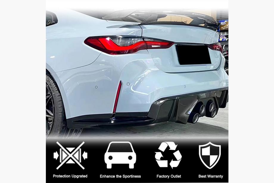 BMW 4-serien G22/23/26 2020– Bakre stötfångarflaps Flap V1 (för G82/G83) Foto 2