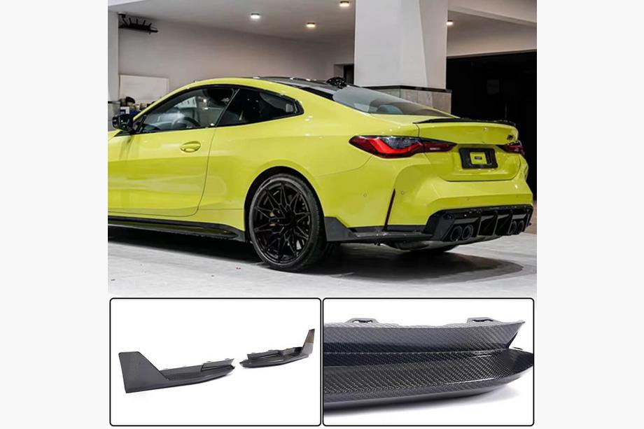 BMW 4-serien G22/23/26 2020– Bakre stötfångarflaps Flap V2 (för G82/G83) Image