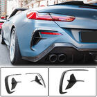 BMW 8-serie G14/G15/G16 2018– Aerodynamiska bakre diffuser-tillägg V2 (för M-Sport, kolfiber) foto 1