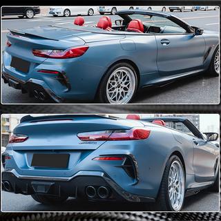 Aerodynamiska bakre diffuser-tillägg V2 (för M-Sport, kolfiber) BMW 8-serie G14/G15/G16 2018– foto 4