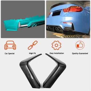 Flap-insatser till bakre stötfångaren (för F80, kolfiber) BMW 3-serien F30/F31 2012–2019 foto 2