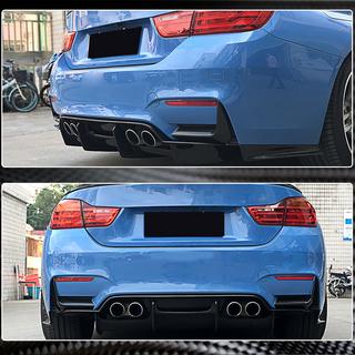 Bakre stötfångarflaps Flap V1 (för F82/F83, kolfiber) BMW 4-serie F32/F33/F36 2012–2020 foto 4