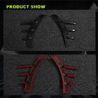 BMW 2-serie G42 2021– Aerodynamiska bakre diffusor-extensions Carbon Fiber V4 (för G87) foto 3