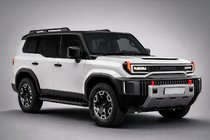 Toyota Land Cruiser Prado 250 2023– Svarta OEM takrails (aluminium) foto 5