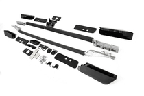 Toyota Land Cruiser Prado 250 2023– Svarta OEM takrails (aluminium) foto 13