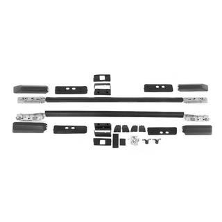 Svarta OEM takrails (aluminium) Toyota Land Cruiser Prado 250 2023– foto 2