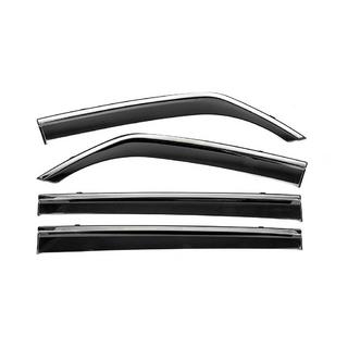 Vindavvisare med kromlist Niken Luxury (4 st) Mitsubishi Pajero Wagon III 1999–2006 foto 1