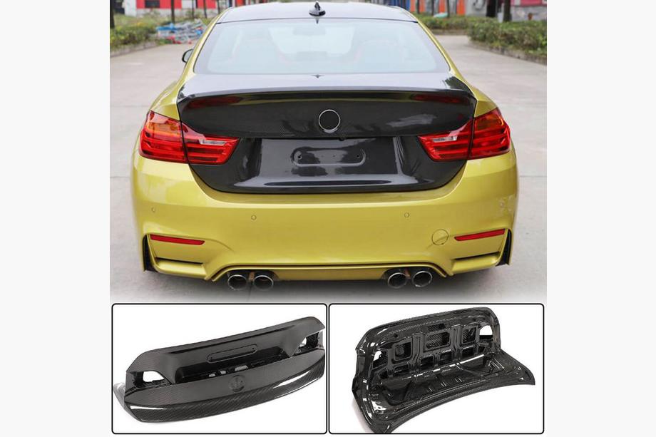 BMW 4-serie F32/F33/F36 2012–2020 Bagagelucka (kolfiber) Image