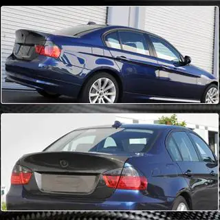 Bagagelucka (för E90, 2005-2008, Kolfiber) BMW 3-serie E90/E91 2005–2011 foto 2