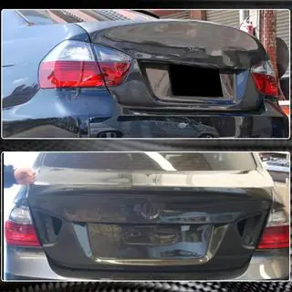 Bagagelucka (för E90, 2005-2008, Kolfiber) BMW 3-serie E90/E91 2005–2011 foto 3