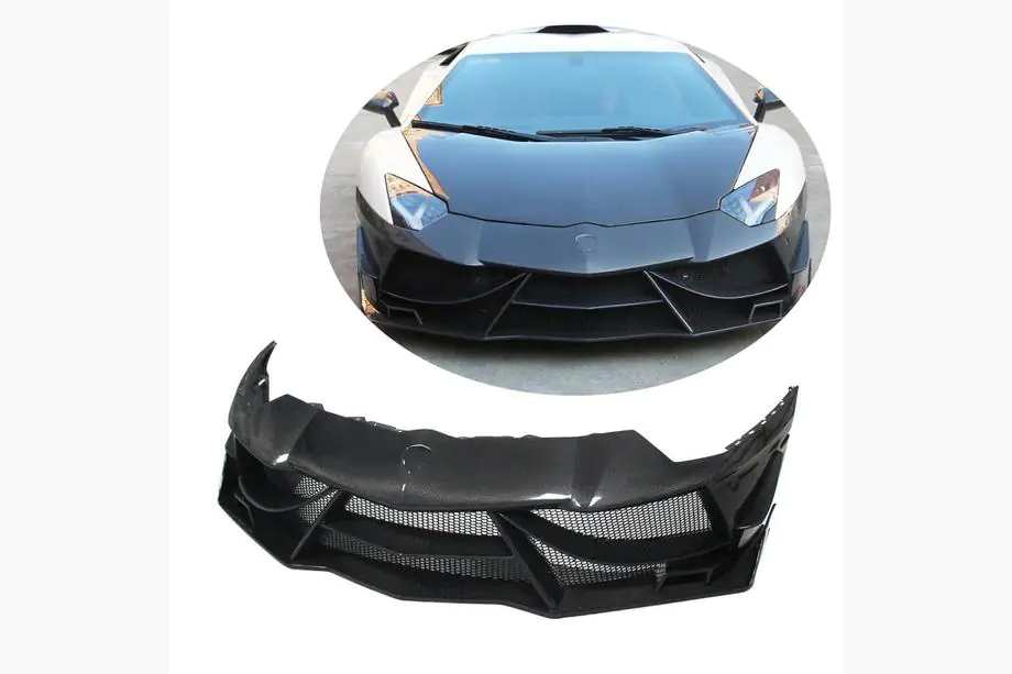 Lamborghini Aventador 2011–2022 Läpp till främre stötfångare (kolfiber) Image