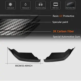 Främre stötfångarflaps Flap V1 (kolfiber) Lamborghini Huracan 2014– foto 4