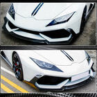 Lamborghini Huracan 2014– Frontläpp till främre stötfångare Lip V1 (torr kolfiber) foto 5