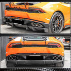 Lamborghini Huracan 2014– Bakre stötfångardiffusor V1 (Carbon) foto 3