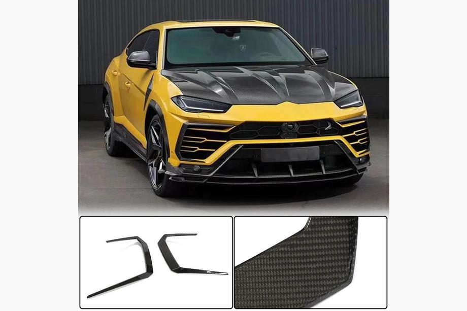 Lamborghini Urus 2018– Frontstötfångar-flaps Flap (torr kolfiber) Image
